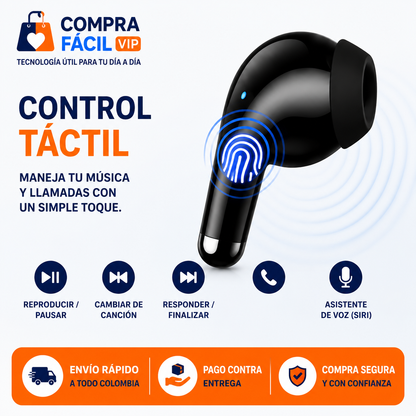 🎧 Audífonos Inalámbricos Lenovo LP40 Pro | Bluetooth 5.1