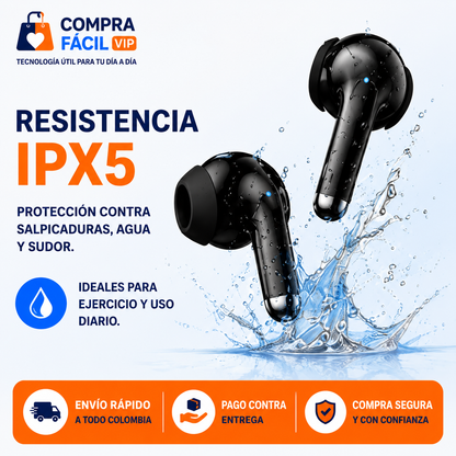 🎧 Audífonos Inalámbricos Lenovo LP40 Pro | Bluetooth 5.1
