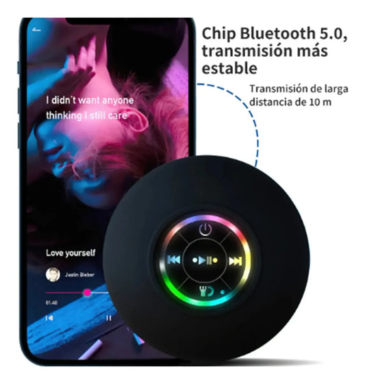 🔋🎵 Ya tienes energía para todo el día, ahora disfruta tu música en cualquier lugar (parlante bluetooth)